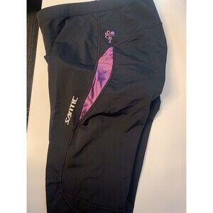 Santic Women’s XL Black and Purple Biking pants Leggings